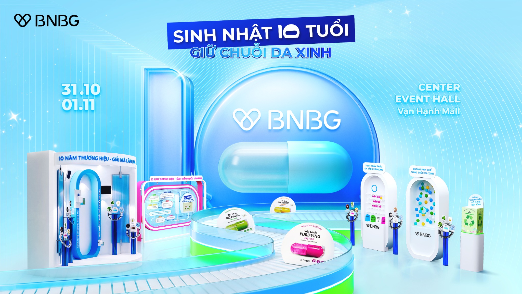 BNBG sinh nhật 10 tuổi – Giữ chuỗi da xinh